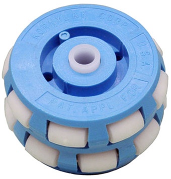 Bánh xe Omni xanh ĐK ngoai 49,2 mm