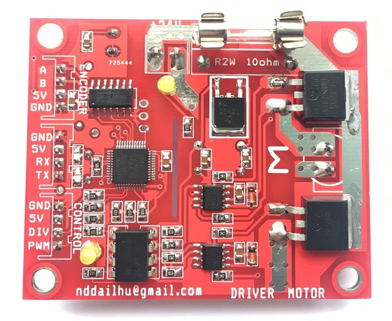 PID Driver for DC motor 