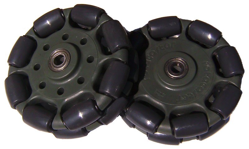 Plastice Omni wheel diameter 125mm